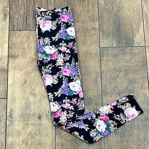 Forever 21 Floral Leggings - Small